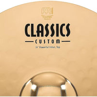 Meinl Classics Custom CC14PH-B 14" Brilliant Powerful Hihat, pair