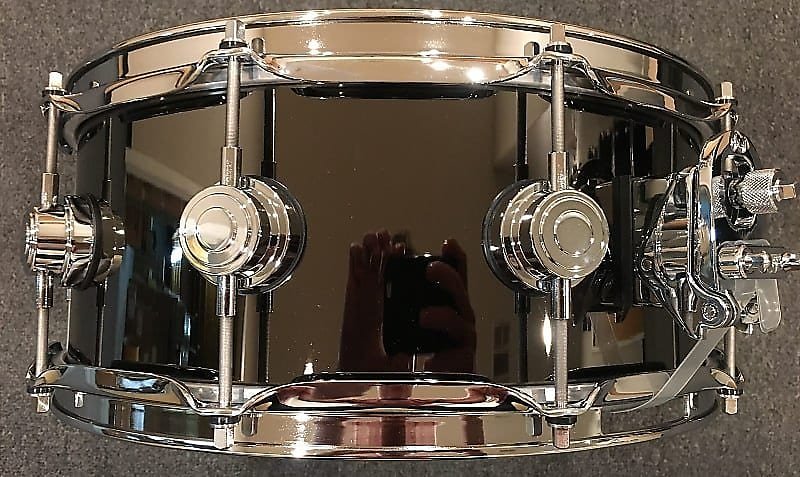 DW 5.5x14" Collector's Series Black Nickel over Brass Snare Drum