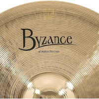 Meinl Byzance Brilliant B18MTC-B 18" Medium Thin Crash Cymbal