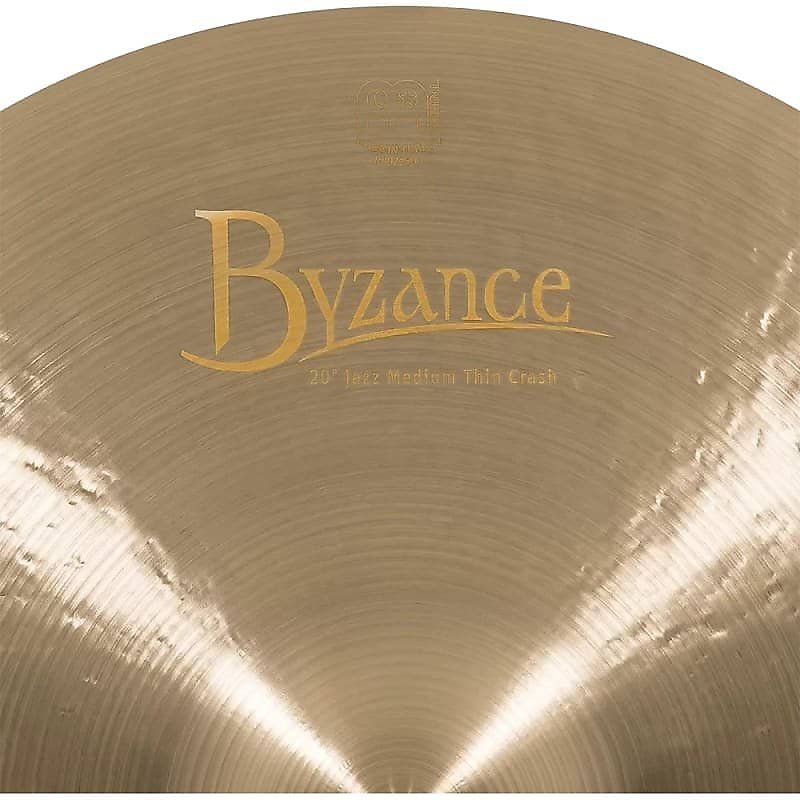 Meinl Byzance Jazz B20JMTC 20" Medium Thin Crash Cymbal