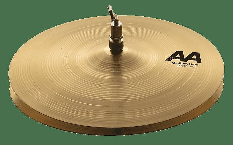 Sabian 21402 14" AA Medium Hi-Hat (Pair) Cymbals