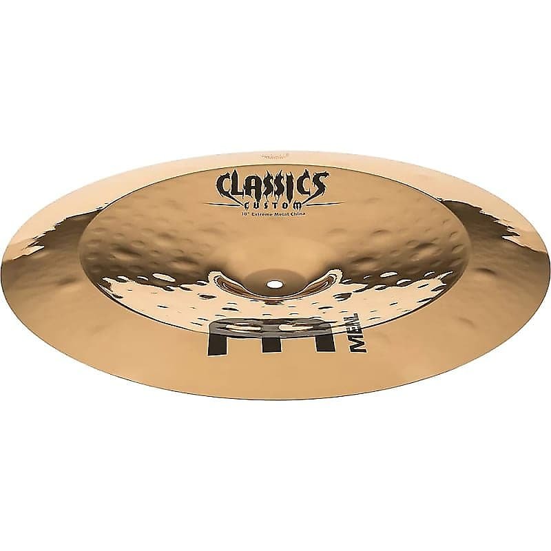 Meinl CC18EMCH-B 18" Classics Custom Brilliant Extreme Metal China Cymbal w/ Video Link