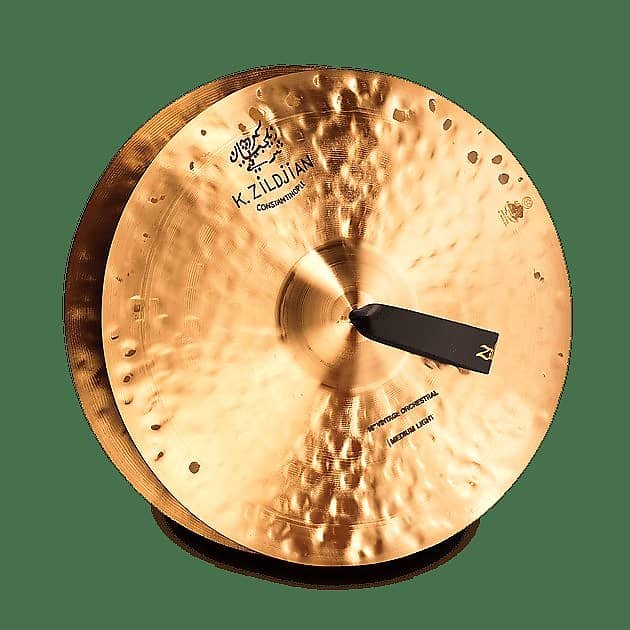 Cymbale crash à main Zildjian K1139 16" K Constantinople Vintage Orchestral Medium-Light (à l'unité)