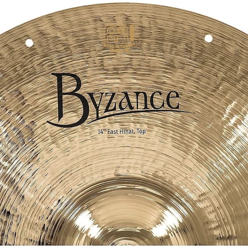 Meinl Byzance Brilliant B14FH 14" Fast Hi Hats, pair