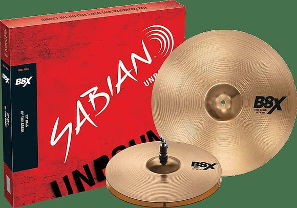 Sabian 45001X B8X First Cymbal Pack w/ 13