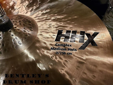 Sabian 15" HHX Complex Medium Hi-Hat Pair 11502XCN