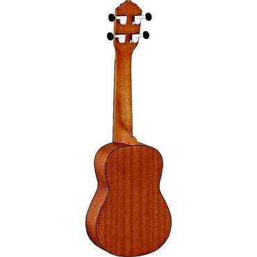 Ortega Guitars RU5-SO Bonfire Series Spruce Top Soprano Ukulele