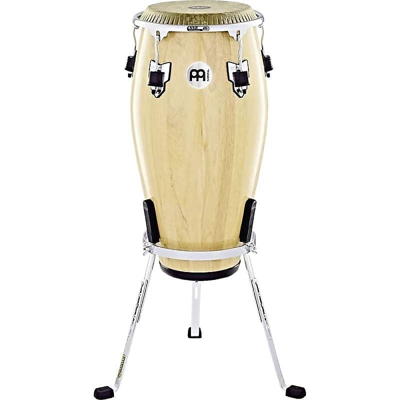 Conga Quinto Meinl Marathon 11" en finition naturelle avec tête Remo Fiberskyn MECR11NT-CH