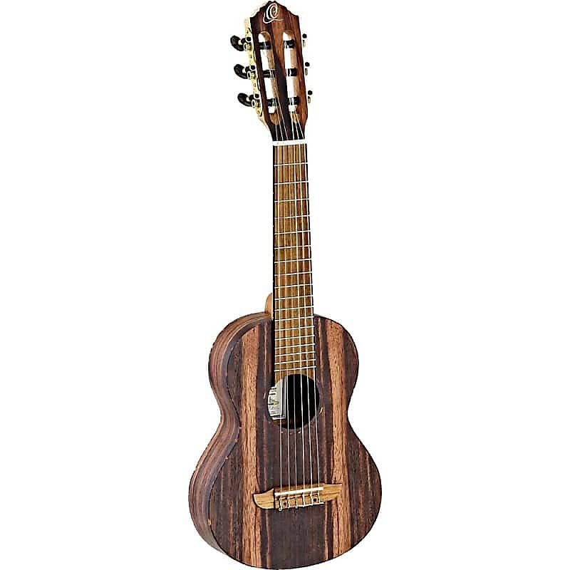 Ortega Guitars RGL5EB Timber Series Ebony Top Guitarlele