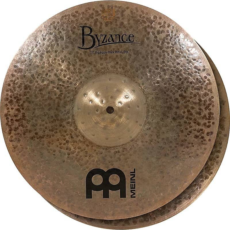 Meinl B15BADAH 15" Byzance Dark Big Apple Hi-Hat Pair Cymbals w/ Video Demo