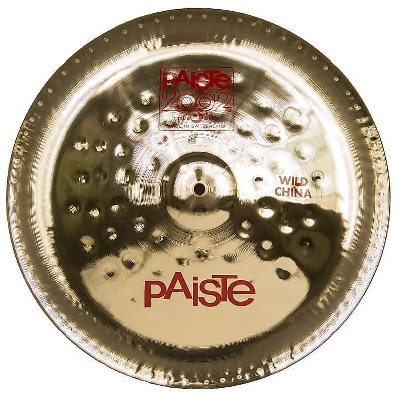 Cymbale Paiste 19" 2002 Brilliant Wild China *EN STOCK*