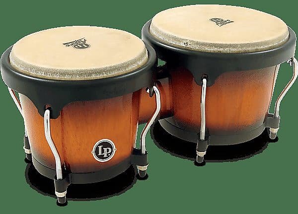 LP Latin Percussion LPA601-VSB Bongo en bois série Aspire