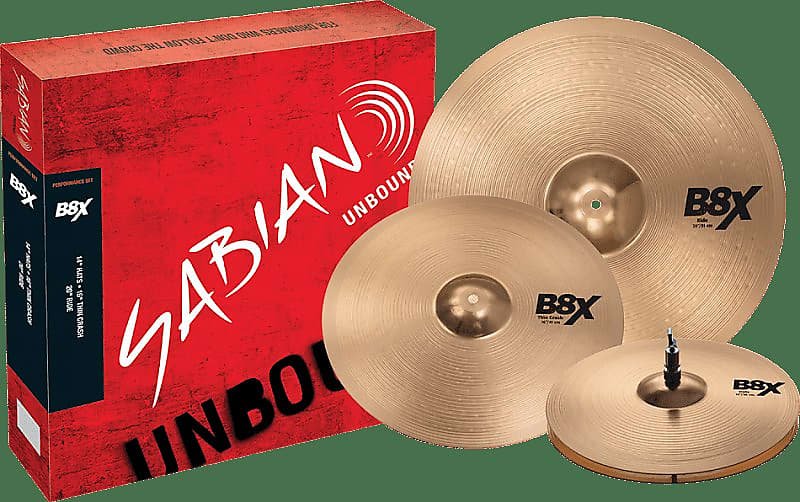 Ensemble de cymbales de performance Sabian 45003X B8X