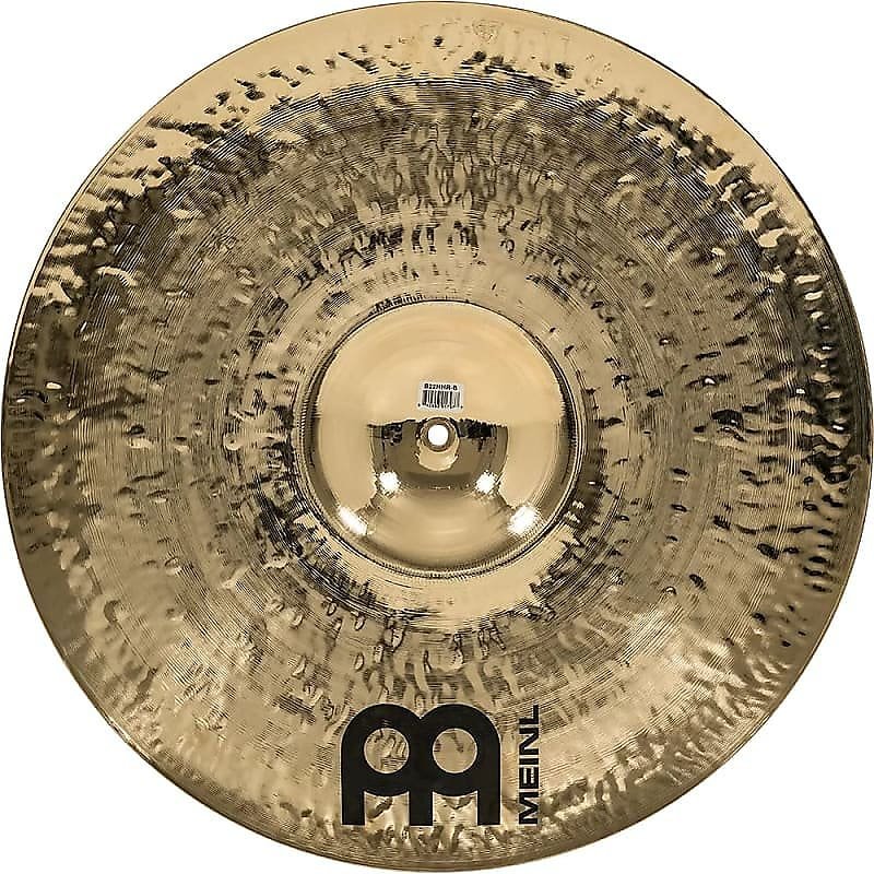 Meinl Byzance Brilliant B22HHR-B Cymbale ride lourde martelée 22"