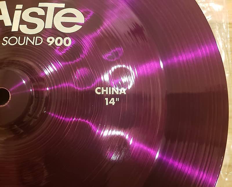 Cymbale chinoise Paiste 14" 900 Series Color Sound Purple *EN STOCK*