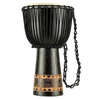 Meinl HDJ1-L 12" Headliner Series Rope Tuned Dark Brown Wood Djembe Congo Series