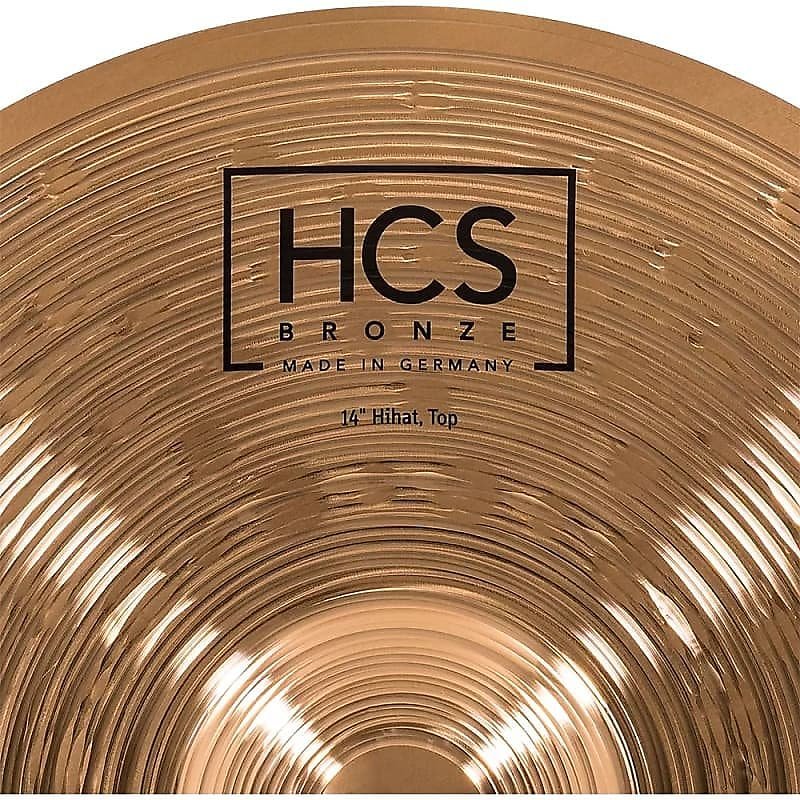 Meinl HCS Bronze HCSB14H 14" Hihat, pair