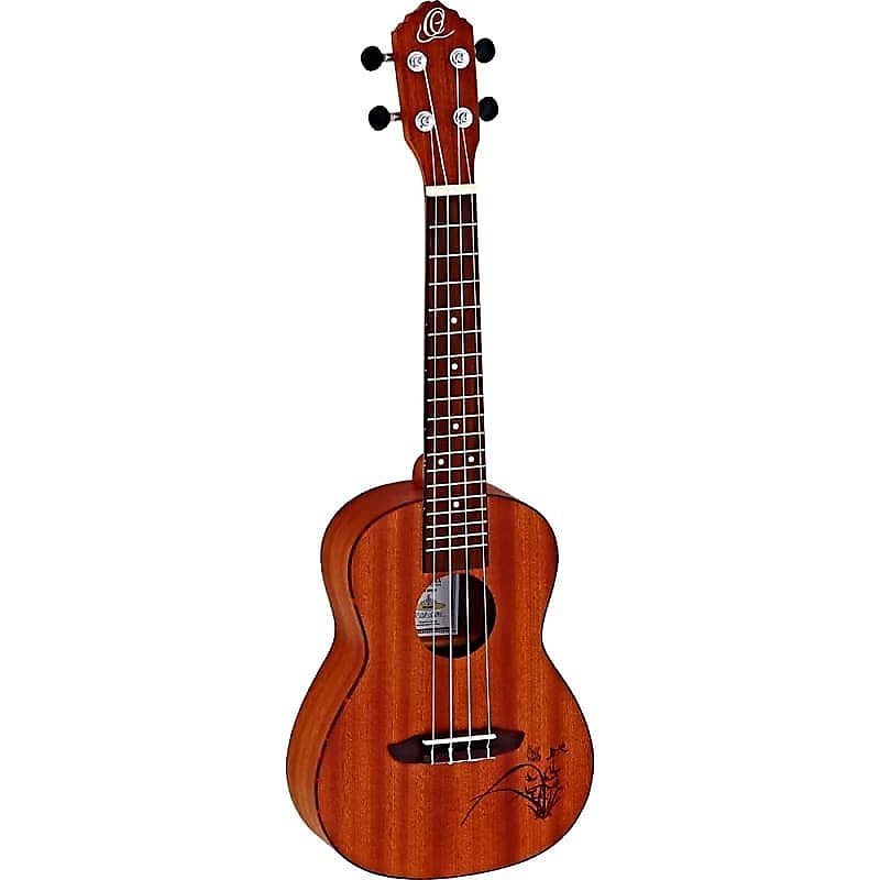 Ortega Guitars RU5MM Bonfire Series Mahogany Top Concert Ukulele