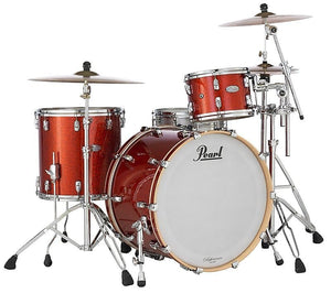 Pearl RF1465S/C447 Reference Series 6.5x14" 20-Ply Snare Drum in Burnt Orange Glass (Made to Order)