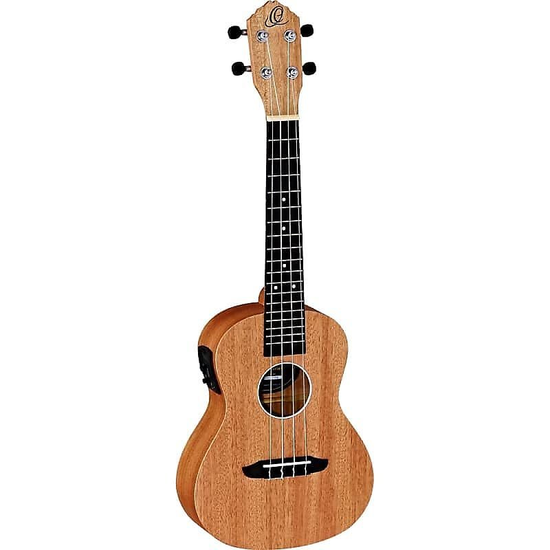 Ortega Guitars RFU11SE Timber Series Concert Acoustic-Electric Ukulele w/ Gig Bag