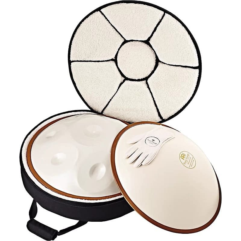 Meinl Sonic Energy HD3-WJ Harmonic Art Pro Raga Desya Todi Tuned Handpan in White Jade Finish