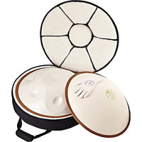 Meinl Sonic Energy HD3-WJ Harmonic Art Pro Raga Desya Todi Tuned Handpan in White Jade Finish