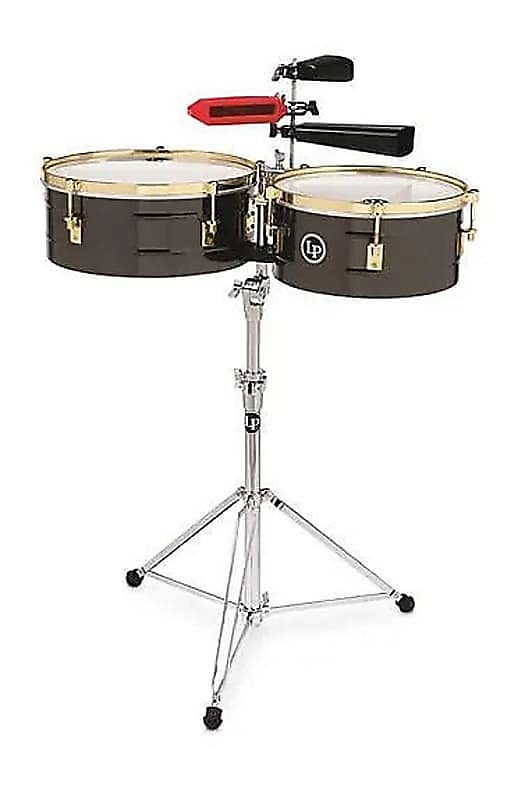 LP Latin Percussion LP1416-R Arena Series 14" et 16" Fausto Cuevas III Timbale avec support