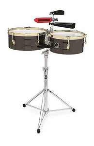 Latin Percussion LP1416-R 14/16" Arena Series Fausto Cuevas III Timbale Set w/Stand