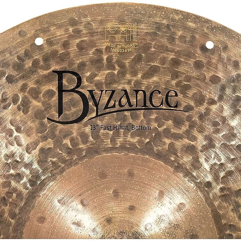 Meinl Byzance Brilliant B13FH 13" Fast Hi Hats, pair