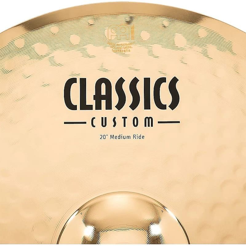 Meinl Classics Custom Brilliant CC20MR-B 20" Medium Ride Cymbal