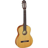 Ortega Guitars R131SN Family Series Pro Slim Neck Nylon String Acoustic Guitar w/ Gig Bag & Video
