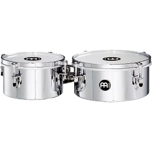 Meinl MIT810CH 8" & 10" Drummer Timbale Mini Steel Timbales
