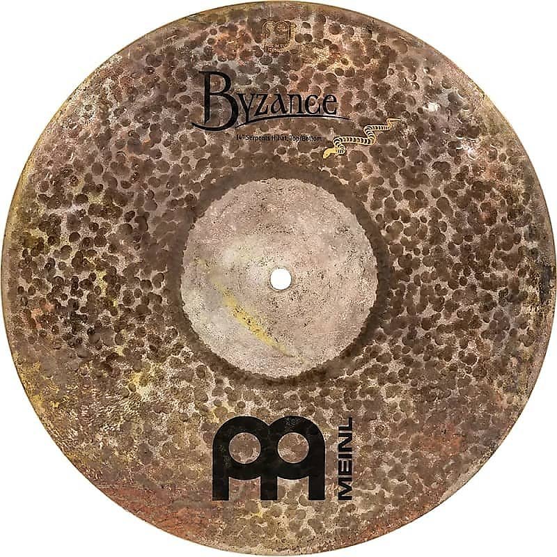 Meinl Byzance Brilliant B14SH-B 14" Serpents Hi Hats, pair