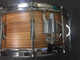 Black Swamp 6.5x14" Dynamicx BackBeat Series Snare Drum in Zebrawood Veneer (Special Order)