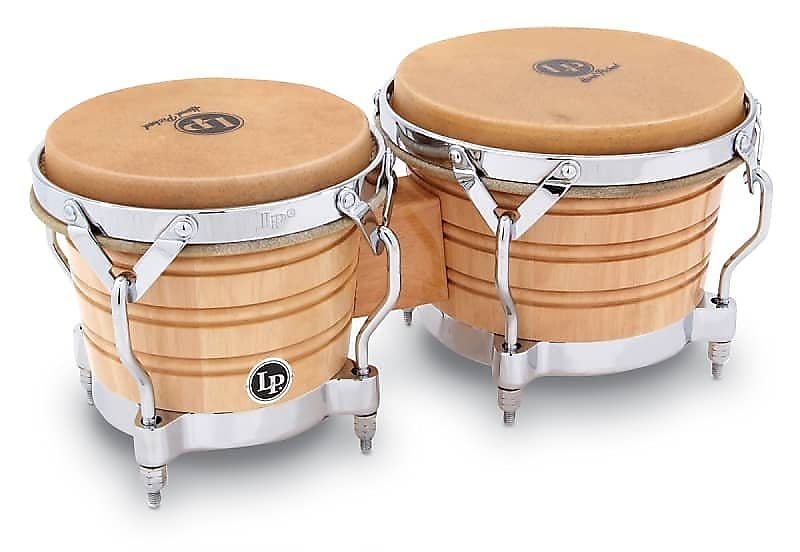 LP Latin Percussion LP201AX-2 Generation II Bongos with Comfort Curve II Rims