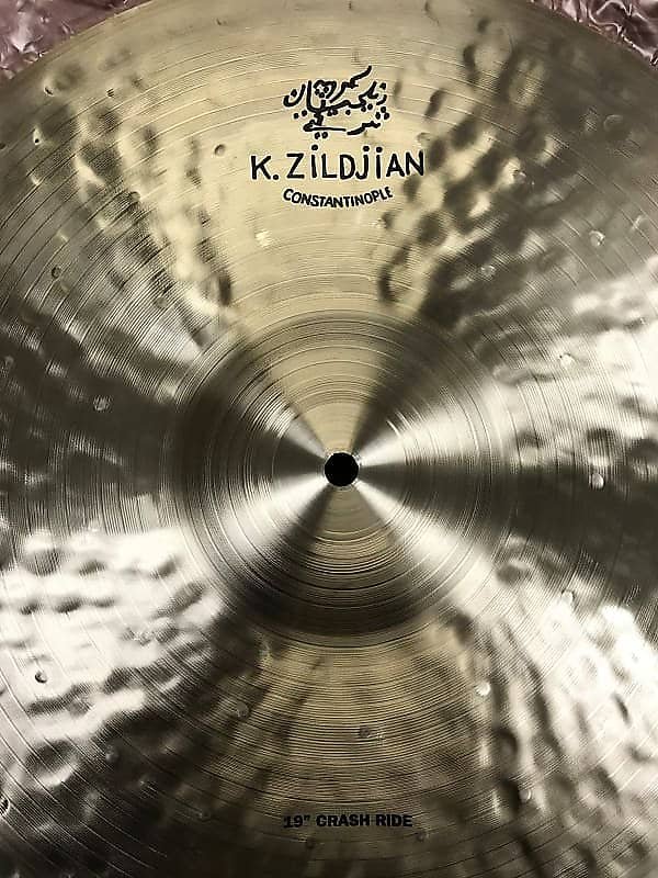 Cymbale crash/ride Zildjian K1069 19" K Constantinople avec lien vidéo 