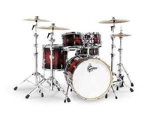 Gretsch RN2-E825-CB 10/12/16/22 Renown Drum Kit Set in Cherry Burst w/ Matching 14" Snare Drum