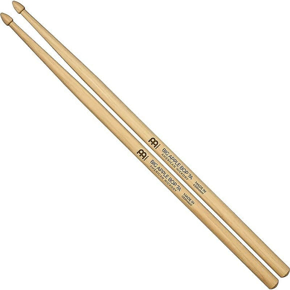 Meinl SB111 Big Apple Bop 7A (Pair) Drum Sticks w/ Video Link Wood Tip