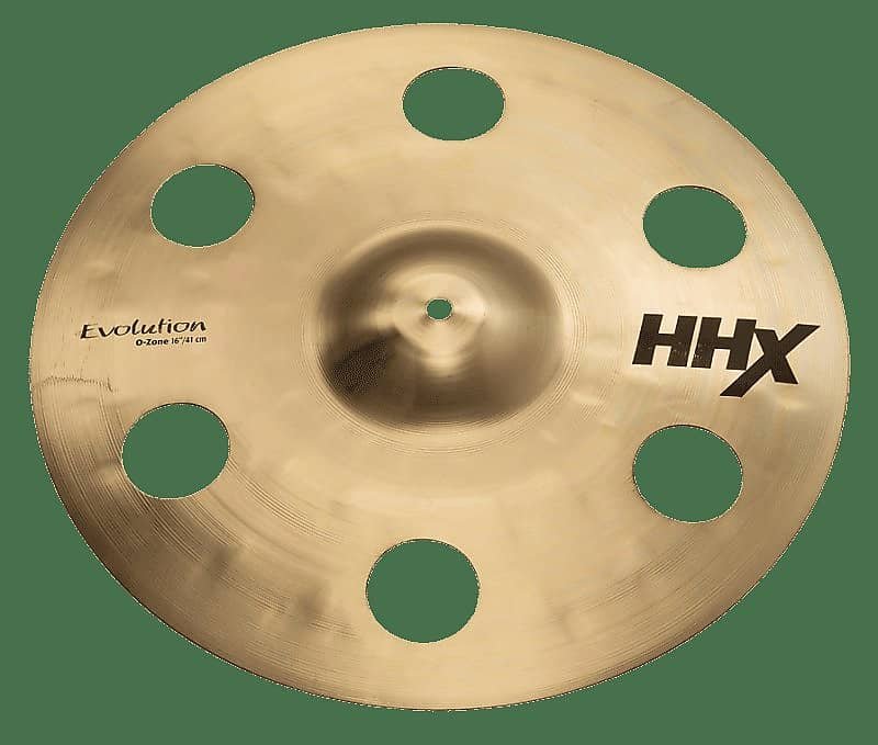 Cymbale crash Sabian 11600XEB 16" HHX Brilliant Evolution O-Zone