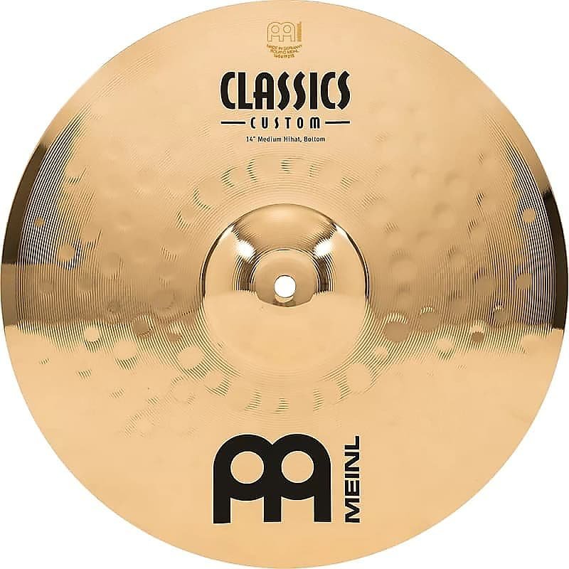 Meinl  Classics Custom CC14MH-B 14" Brilliant Medium Hihat, pair w/video demo