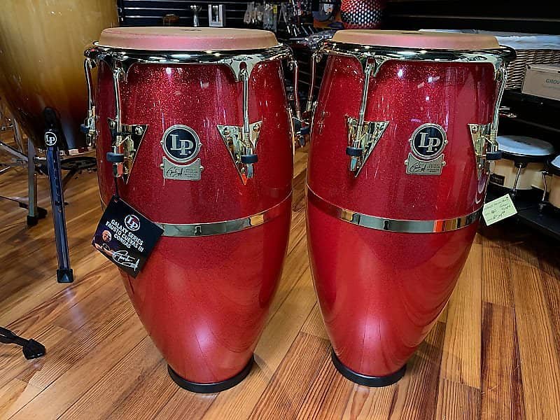 *SPECIAL ORDER* LP Latin Percussion Galaxy Fiberglass Fausto Cuevas III Signature Quinto & Conga Pair Set