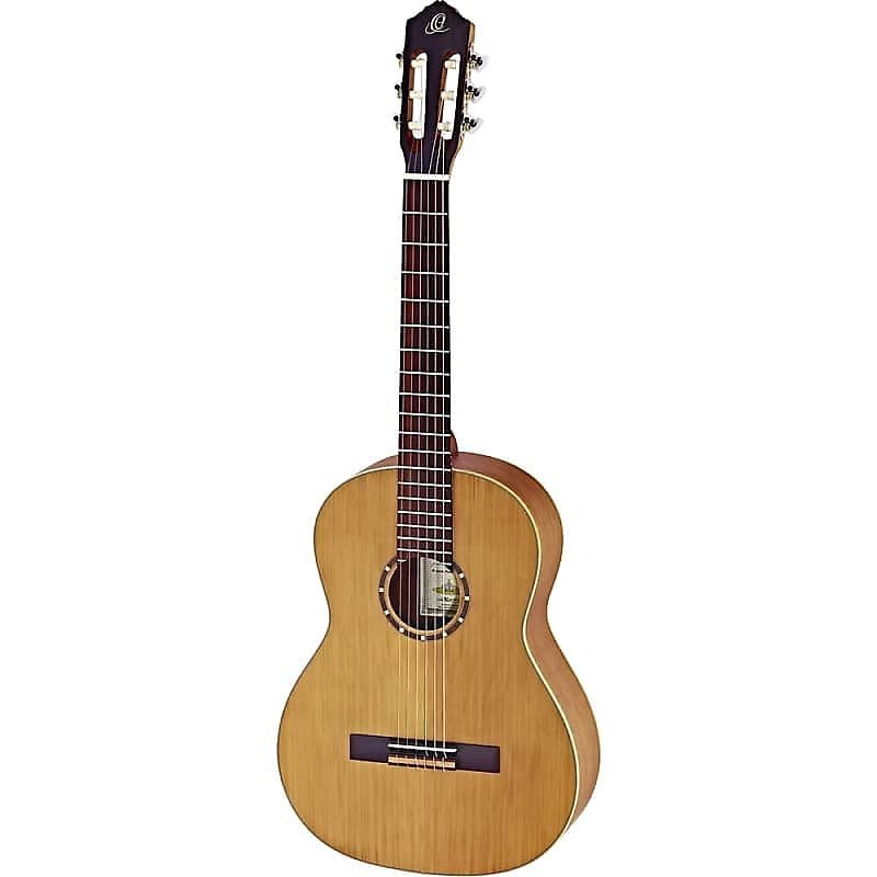 Ortega Guitars R122L Family Series Cedar Top Left-Handed Nylon String Guitar w/ Gig Bag (Pre-Order)