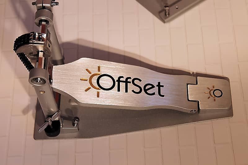 offset drum pedal OffSet Eclipse Double Bass Drum Pedal 194744651434