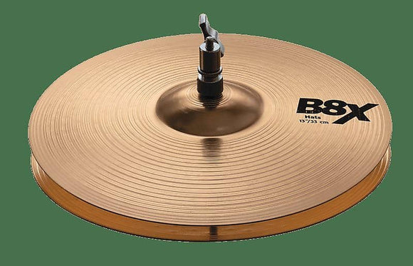 Sabian 41302X 13” B8X Hi-Hat (Pair) Cymbals