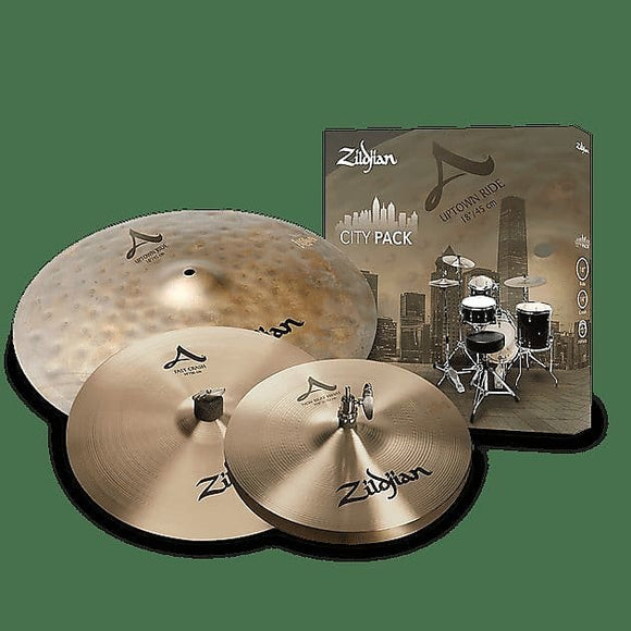 Zildjian ACITYP248 A Zildjian City Cymbal Pack w/ Video Link