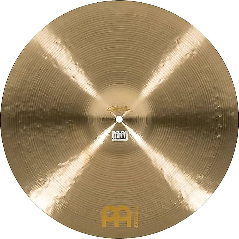 Cymbale crash Meinl B18SAMC 18" Byzance Vintage Sand Medium avec démonstration vidéo 