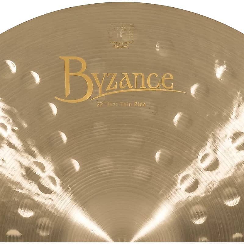 Meinl B22JTR 22" Byzance Jazz Extra Thin Ride Cymbal w/ Video Demo