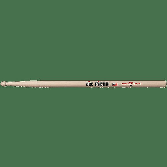 Vic Firth American Classic 2B Wood Tip Drum Sticks