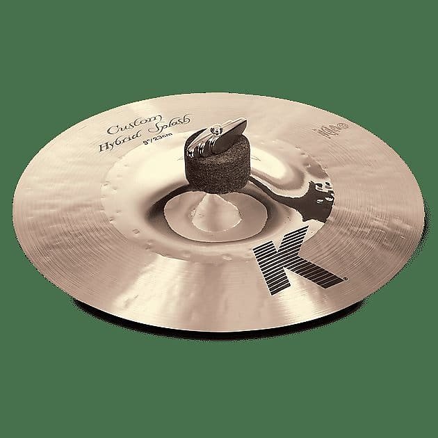 Zildjian K1209 9" K Custom Hybrid Splash Cymbal w/ Video Link