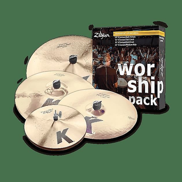 Pack de cymbales de culte personnalisées Zildjian KC0801W K